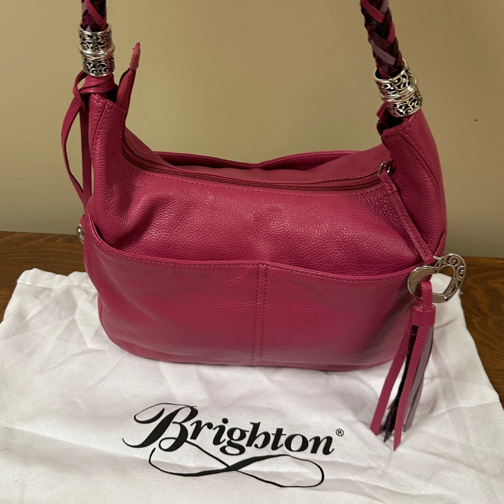 Brighton Barbados Zip Top Hobo Bag - Picture 2 of 12